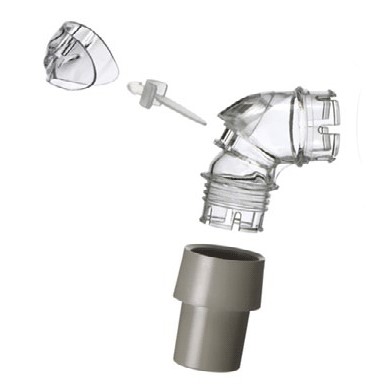 ResMed Mirage Quattro Full Face Elbow Assembly