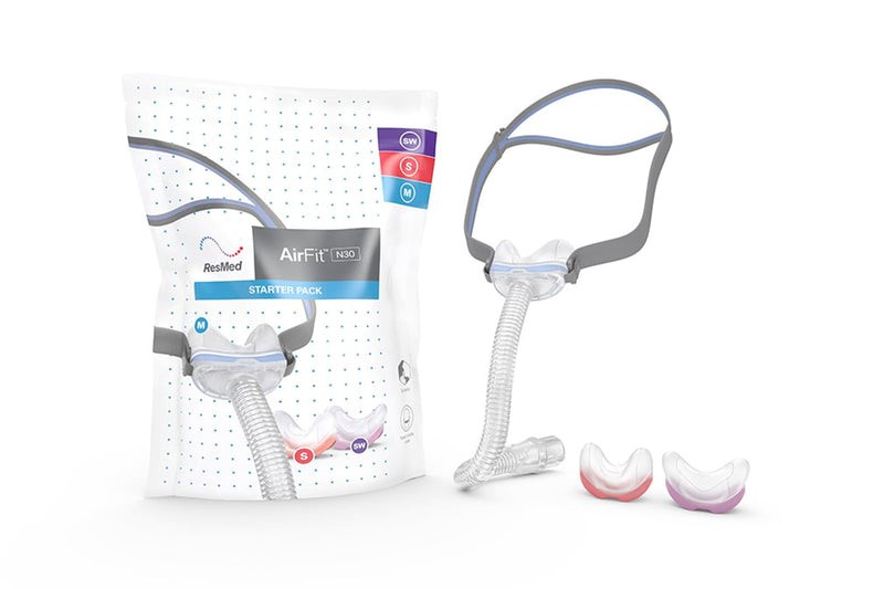 ResMed AirFit N30 Complete Nasal Mask Starter Pack